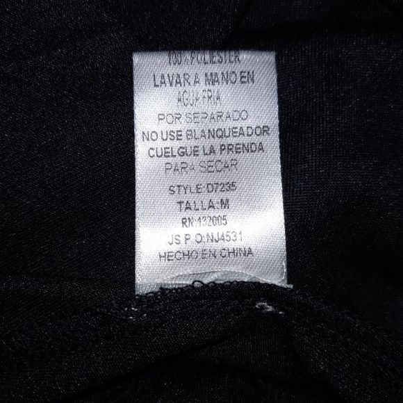 Entro Mini Dress Tunic Size Medium Lined Sleeveless Floral Design Length 34" NEW - Picture 12 of 16